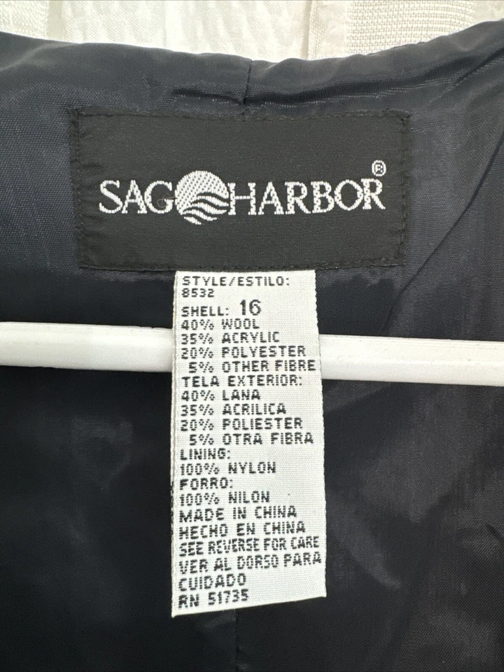 Vestido Vaina Sag Harbor 16 Mezcla Lana Pata de Gallo Marrón Oliva Borgoña Negro Foto 3 de 4