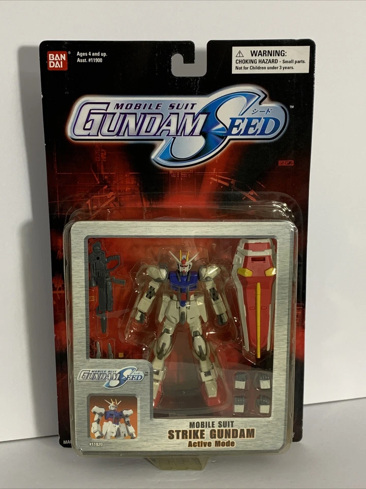 GAT-X105 Strike 高达种子万代移动套装可动人偶 MSiA MiA 全新 — 第 2/4 张图片