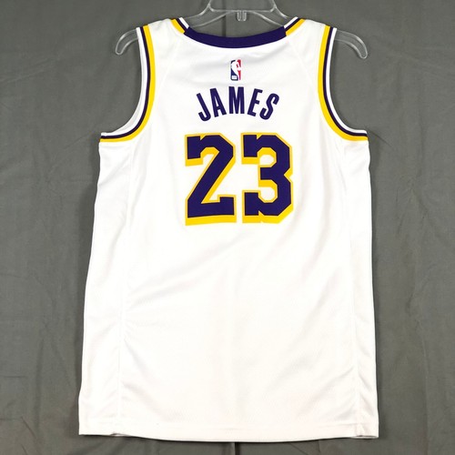Nike NBA 2020 Lebron James 23 LA Lakers Swingman Association CW3595-101 Jersey S - Picture 4 of 9