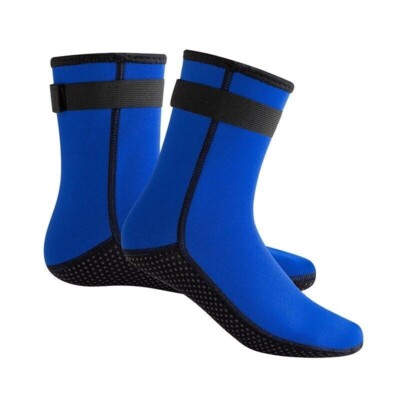 Tauchsocken Herren Damen wasserdicht Neopren Socken Schuhe 3mm Tauch Neu CO