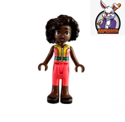 Lego  Friends   Aliya - Coral Yellow Wetsuit   Minifigur   frnd660   Neuware