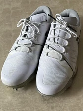 UNDER ARMOUR UA Jordan Spieth 3 White Golf Shoes Cleats Mens Size 7 - Pre-Owned