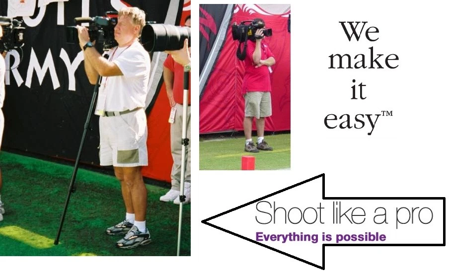 Vivitar 67" Pro Monopod with Case For Panasonic Lumix DC-FZ80 DMC-FZ2500 - Image 3 of 4