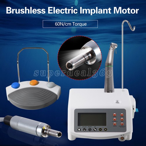 Sistema motore impianto dentale chirurgico brushless/touch screen con manipolo 20:1 CE - Foto 11 di 24