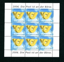 &Ouml;sterreich Michel Nummer 2600 Kleinbogen postfrisch