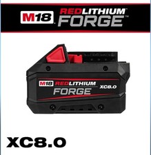 Milwaukee 48-11-1881 M18 REDLITHIUM FORGE XC8.0 PWR4 Battery High Output 12.0