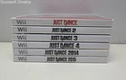 Lot of 6 Boot Tested Assorted Nintendo Wii Video Games including Just Dance