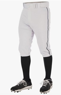 Champro Youth White With Black Piping Knicker Baseball Pant NWT Ships Free!