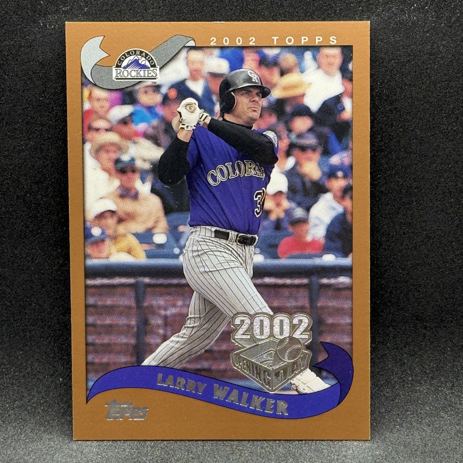 Larry Walker 2002 Topps OPENING DAY #61 Colorado Rockies