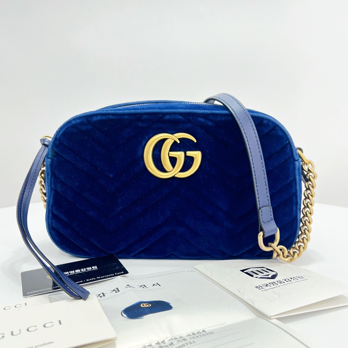Gucci Velvet Small Crossbody Bag (447632) | eBay Gucci Velvet Small Crossbody Bag (447632) | eBay
