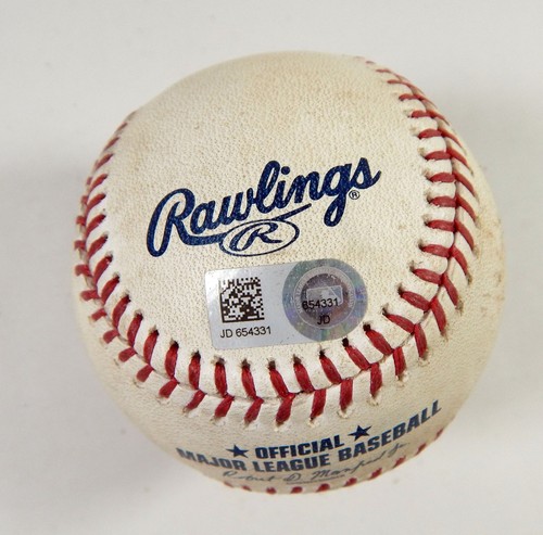 2019 Colorado Rockies Pittsburgh Pirates Game Used Baseball Kevin Newman Single - Picture 2 of 4