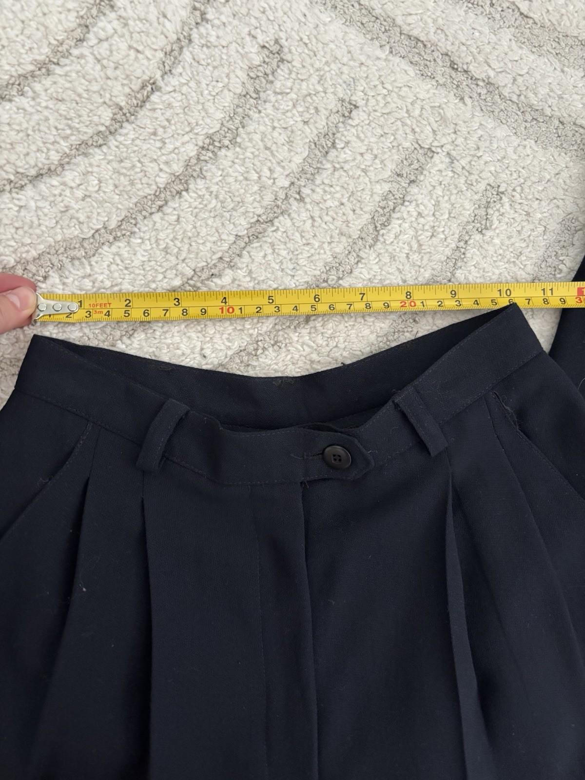 Designer Ralph Lauren Pleated Trouser Pants Sz 2P image 3