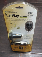 Monster iCarPlay Wireless Plus for iPod Digital FM Tuner W/ Programmable Station