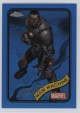 2025 Topps Chrome Marvel Comics Blue Refractor /299 War Machine #194 0tn3