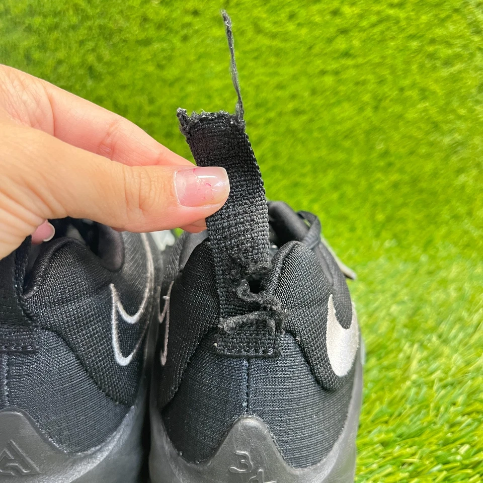 Nike Zoom Freak 3 Niños Talla 5.5Y Negro Plata Zapatos Atléticos de Baloncesto Tenis Foto 4 de 4