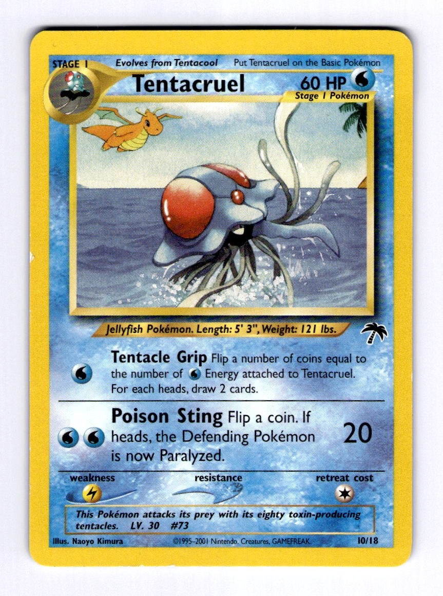 Tentacruel Southern Islands #10 (1999) Promo Promo NM Pokemon