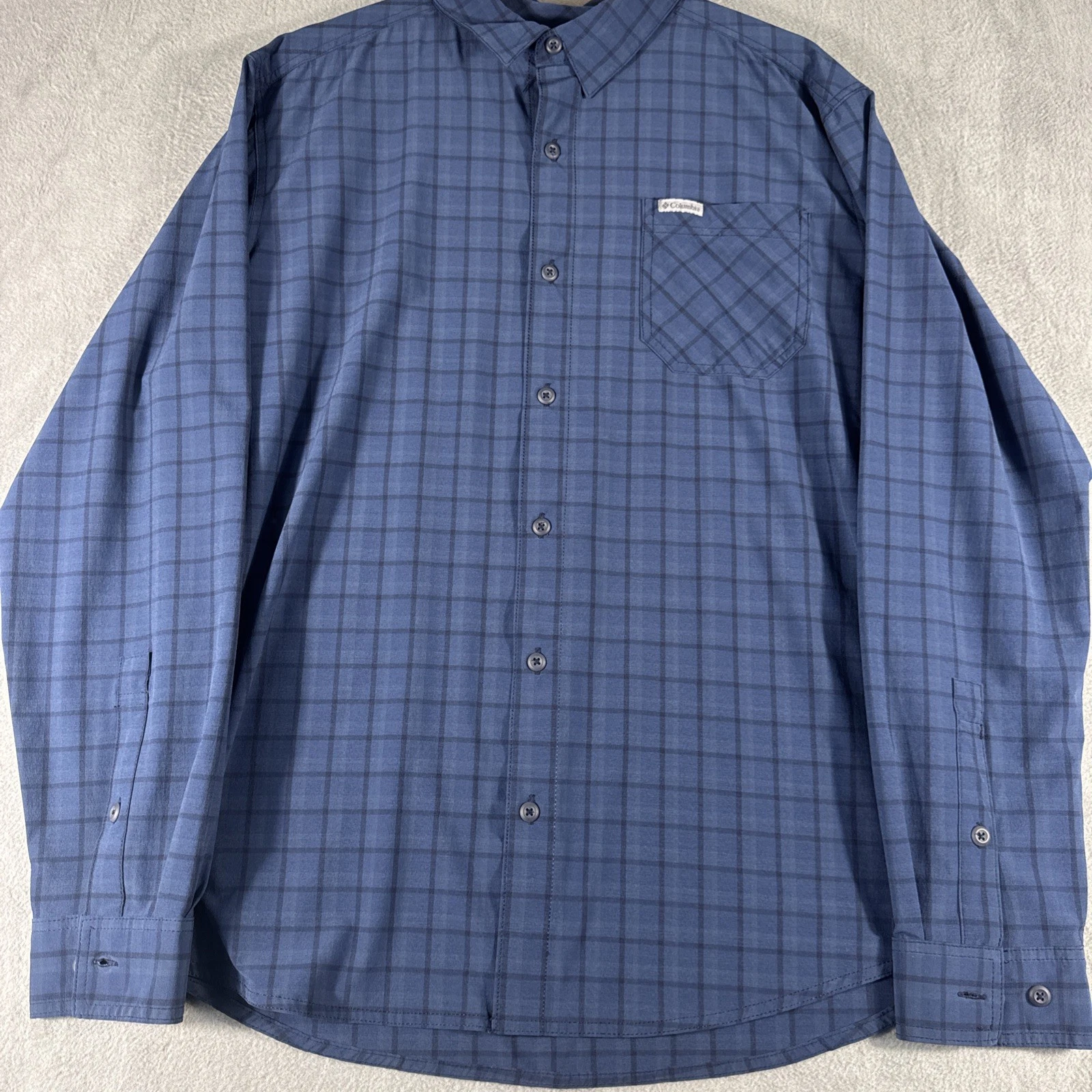 Columbia Button Up Shirt Mens Large Blue Plaid Long Sleeve Outdoor Hiking Casual
Opens in a new wind