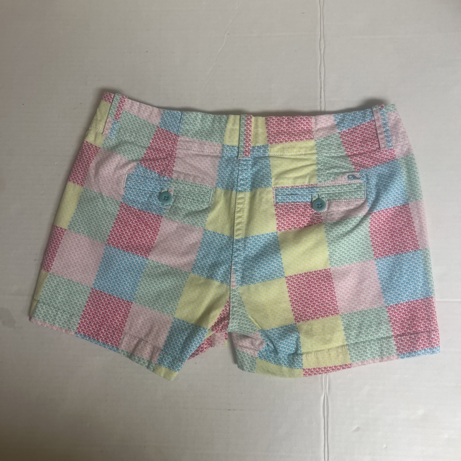 Vineyard Vines Whale Patchwork Shorts Women's Siz… - image 8