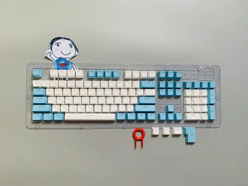 ABS Mechanical Keyboard Keycaps Backlit Set for Mechanical Keyboard 104 Key Caps - 第 19/41 張圖片