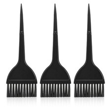 Hair Coloring Brush Kit - 3 Pcs Dye Brushes with Applicator for 3, Black