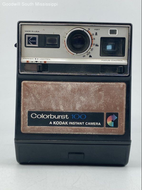Vintage 1970s Kodak Colorburst 100 Instant Camera- NOT TESTED/FOR PARTS