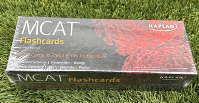 Kaplan Test Prep Ser.: MCAT Flashcards: 1000 Cards to Prepare You for the MCAT