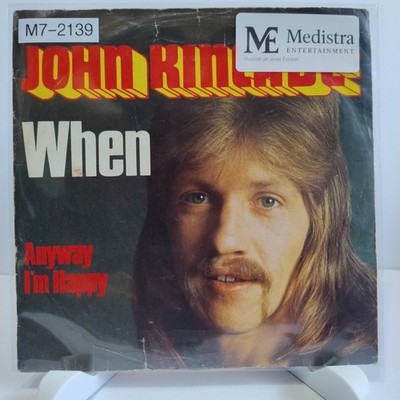 John Kincade   When, 7'' Vinyl (F/F), Bellaphon, M7-2139