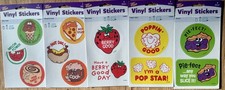 TREND Retro Scratch 'n Sniff Stinky Stickers  FULL SET VINYL STICKERS NIP