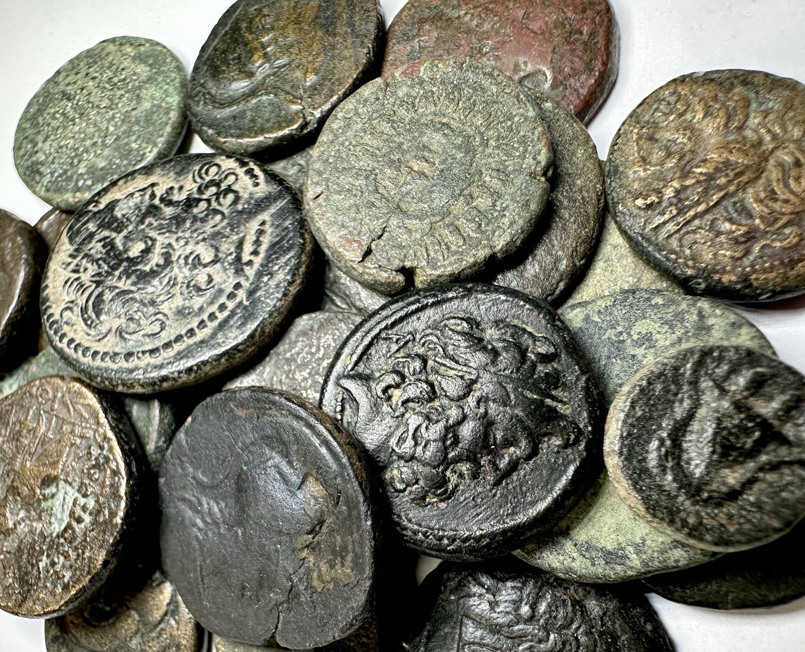 Ancient Greek Coins 3rd–1st Century BC Genuine Coin Lot | Free Shipping