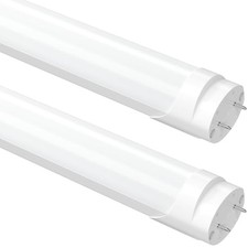 Fluorescent Light Bulbs 48 inch, T8 LED Bulb 4 Foot Type A+B 2 Pack 5000k