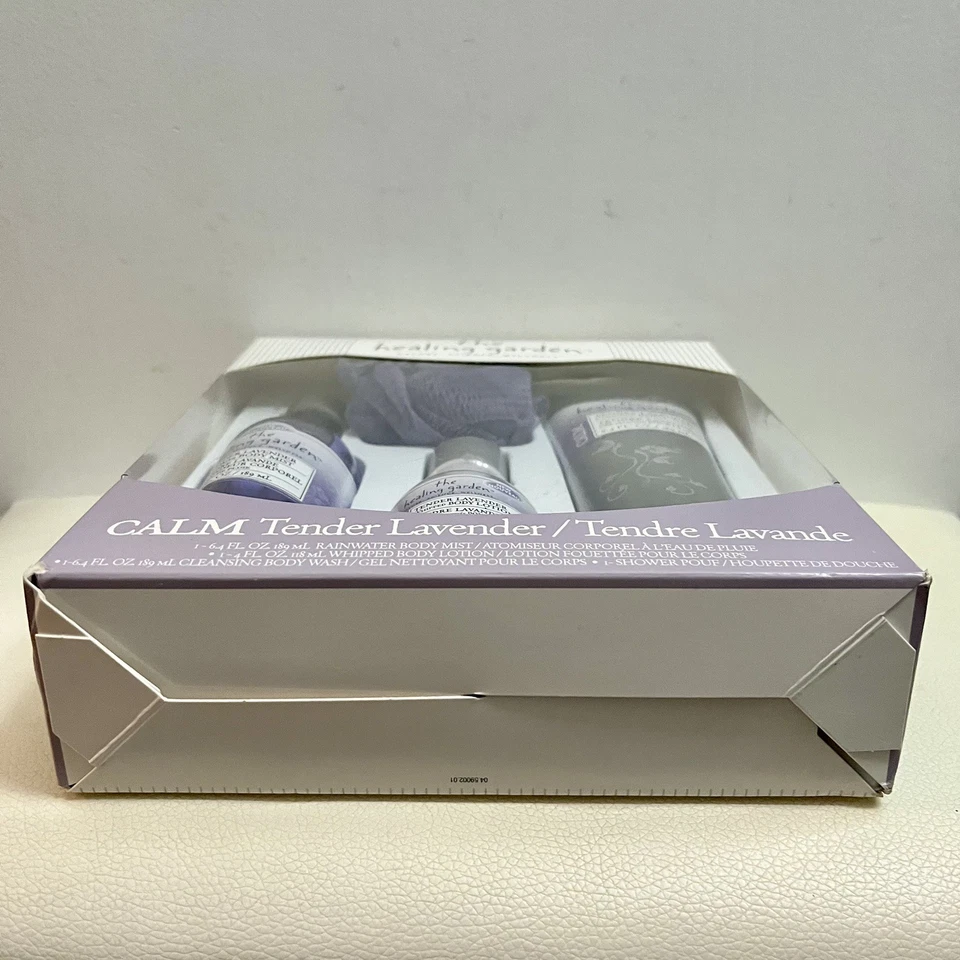 The Healing Garden CALM Tender Lavanda Body Mist Body Wash Loción Juego de 4 Difícil de Encontrar Foto 4 de 4