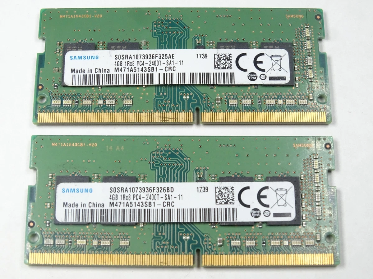 PC4-19200 (DDR4-2400) Bus Speed SO-DIMM Computer Memory (RAM) 4 GB