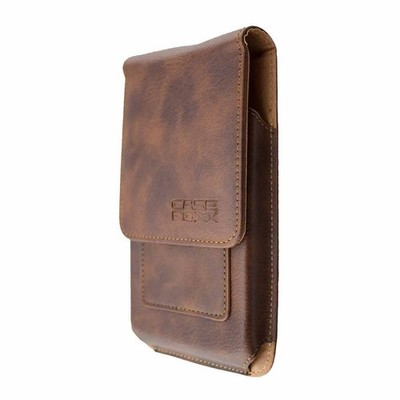 caseroxx Outdoor Tasche für Blackview BV6000 / BV6000s in braun aus echtem