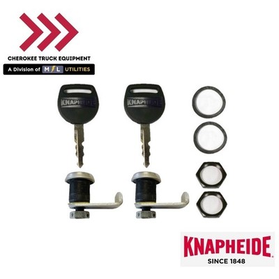 Knapheide 26109926, Set of (2) Replacement Lock & Key Kit for T-latches, Key