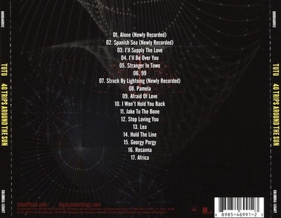 TOTO - 40 TRIPS AROUND THE SUN NEW CD