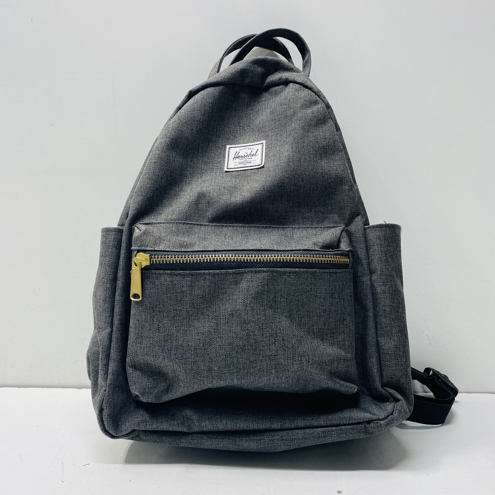 Herschel Gray Nova Mini Solid Polyester Adjustabl… - image 1