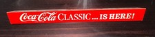 Vintage Coca-Cola Classic Is Here Triangular Prism Point Of Sale Advertising
