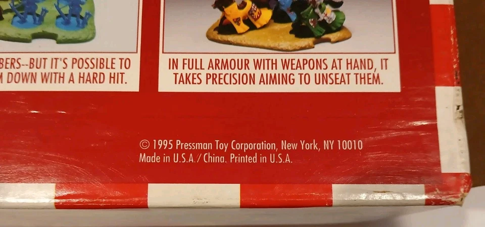 Pressman '95 Weapons & Warriors Castle Siege Game    Extra Pieces No Instruction - Image 3 of 4