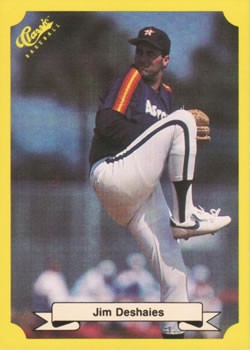 Jim Deshaies 1987 Classic Update Yellow 137 Houston Astros BASEBALL Card - Picture 1 of 2
