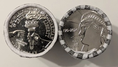 1776-2026 D Liberty Half Dollar Semiquincentennial 1 Uncirculated Roll