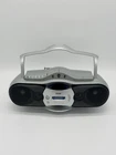 Vintage Sony CFD-F10 Silver Boombox-CD Player-Am/Fm Radio-Power Cord-WORKS