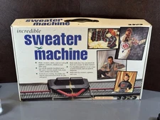 Vintage Incredible Sweater Machine And Accessories In Box BOND