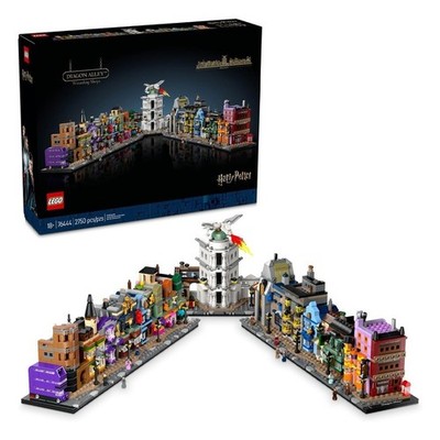 LEGO Harry Potter Diagon Alley Wizarding Shops Collectible Buildi