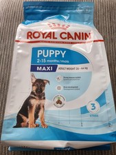 Royal Canin puppy maxi dry Dog Food 3kg 5.50 per kilo