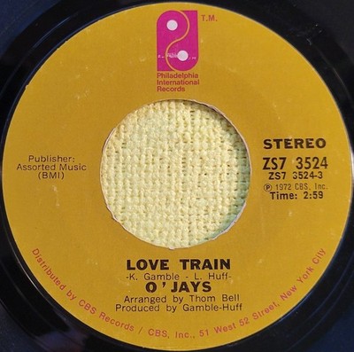 O'Jays ''Love Train / Who Am I'' VG+