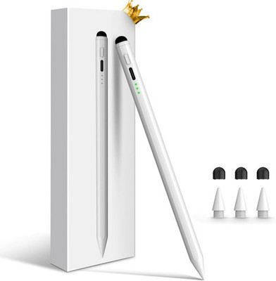 Pencil for Apple iPad A16 11th/10/9/8/7/6, Fast Charge Stylus Pen