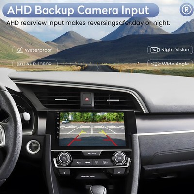 Car Radio Stereo Carplay For 2016-2020 Honda Civic 4+64G 9in BT FM SWC