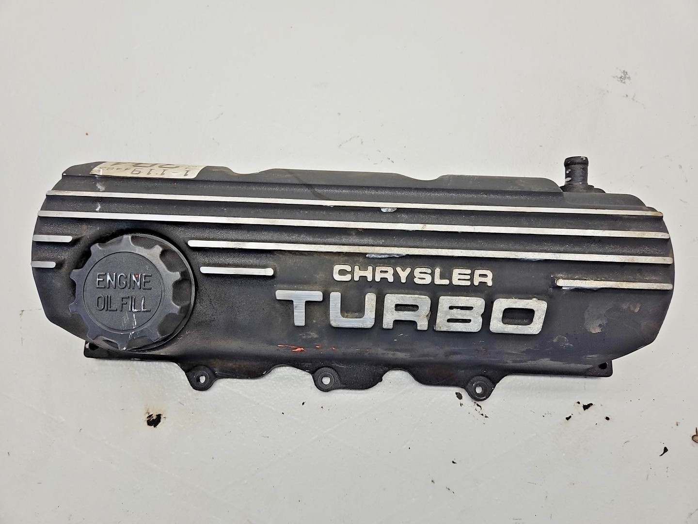 1989-1991 Chrysler TC Maserati 2.2L Turbo Valve Cover OEM 3118