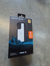 Body Glove 100137201 Tidal Waterproof Phone Case for iPhone 16 - Black/Clear
