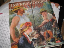 Impressionism by Realités Van Gogh, Monet Hardbound Professional Volume Book LN